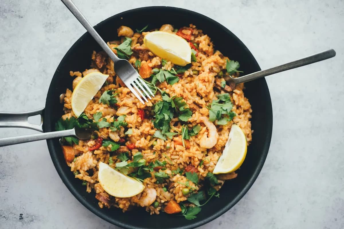Rice bowl meal